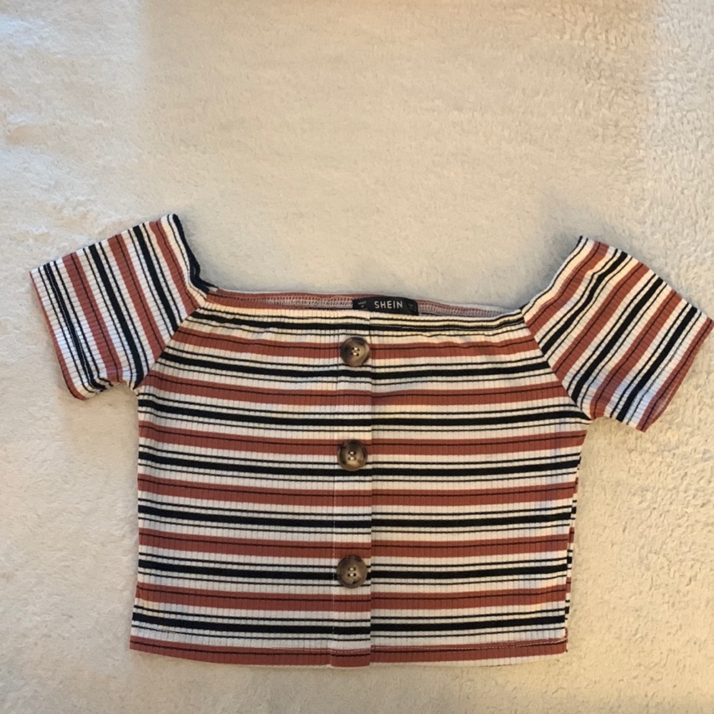 SHEIN cropped fitted tee! Size XS!